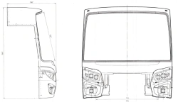 4238-50-5301300 Front panel complete