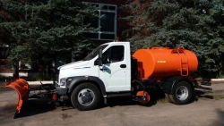 Combined road machine-NEXT (MDK-NEXT) 593621 on the basis of GAZ C41R13, C41R33 tipper and chassis