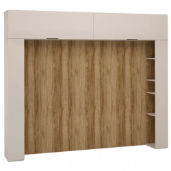 "SOHO" HD8-02.DS, Section for bed (1800/sofa bed) (beige) from the set of modular furniture "SOHO".