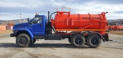 Vacuum tanker truck MV 4671L2-40 on chassis Ural 4320-6951-70