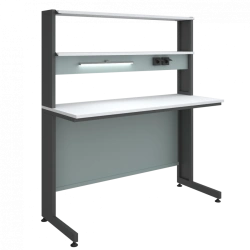 Low laboratory table with extension 2