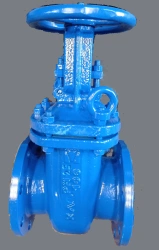 Steel wedge gate valve with sliding spindle and handwheelPN 2,5 MPa DN 100