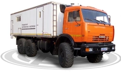 PARM workshop, modification 578228 based on KAMAZ-43118-A5, KAMAZ-43118-50, KAMAZ-43118-RR, KAMAZ-43118-RS chassis