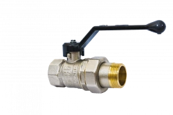 Brass ball valve LD Pride 47.25.V-GSh.R