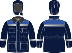 Winter suit Titan-Ultra p/k, t.blue/ cornflower , art. 87490441.