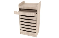 Newspaper and magazine rack 800x600x1500mm (WxHxH)