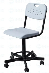 Laboratory stool adjustable in height, SLRPV