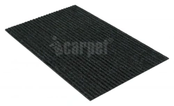 Moisture absorbent icarpet Ribbed 50x80 anthracite mat