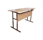 Double-seat pupil's desk with adjustable table top inclination Art. no. SH.01.03