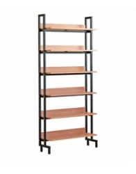 One-sided library shelving unit Art: AtSBO