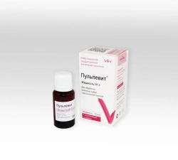 Set of endodontic liquids for pulpitis treatment "Pulpevit" (liquid No. 2)