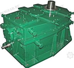 Cylindrical-conical-cylindrical horizontal reducer CKC-200-260-500