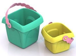 Set No. 6 "Summer" SHKODA (bucket small + bucket bol) (in a net)