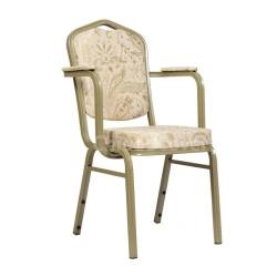 Chair with armrests Hit 25mm on metal frame