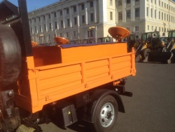 Utility vehicle multimobile model SK12 complete with diesel hydraulic station with diesel engine installed