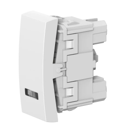 CADUCEUS ALING MODE Flush-mounted switch with indication when switching off 10AX, 250V~, 2M, white, Art. 6752.0