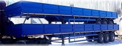 Semi-trailer 9319SA, with pneumatic suspension or spring-balanced suspension, tyres 235/75R17.5 or 385/65.