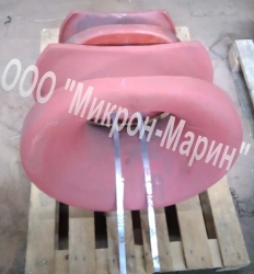 Cast beaks type - II (onboard with welding fastening) GOST 25056-81