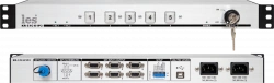 KR-51C-K1P2 - Active control panel, GPI signals, 5 identical channels, 1 enable key, PC control.