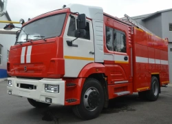 First aid vehicle APP 3.2-40 (43253), type 4344-L2, modification 4344L8, on the chassis of KAMAZ-43253-G5 modification.