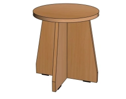 Round game stool H220/ M56