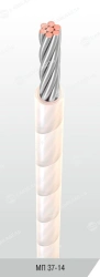 Film-insulated assembly wire for operation at rated alternating voltage up to 500 V with frequency up to 10000 Hz and at constan