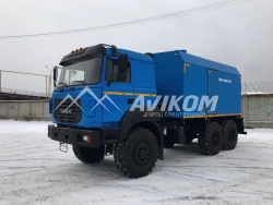 Mobile steam generating unit, AVIKOM brand, type 50780EFK modification 50780P on Ural 55571-80, 55571-82 chassis.