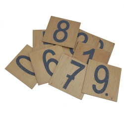 Set of tactile panels "Figures"