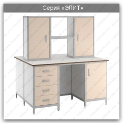 Laboratory island table Elite series: SLO.03.01
