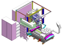 Machining centre model 900VH and its modification 900VHT
