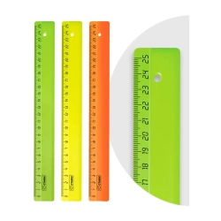 Ruler 25cm STAMM, plastic