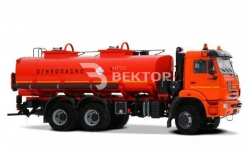 ATZ 4680A4-11 fuel tanker on KAMAZ 65111-A5, 65111-50 chassis