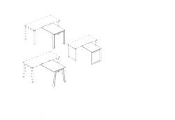 Table top of the briefing console. A4" series furniture set