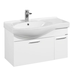 Cabinet under sink Aquaton Indy 80 white 1A188401ND0101.A188.4.01N.D01.0
