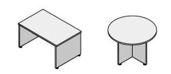 Conference table. Set of furniture "Grand"
