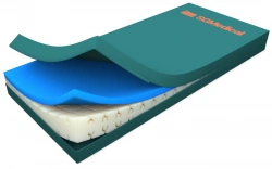 Medical anti-decubitus orthopaedic mattress according to TU 32.50.50-007-09922741-2019 Model MP - 19. Product size: length from