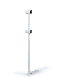 Two-level ballet (choreographic) machine stand (White (RAL 9003 W)) Model No.1