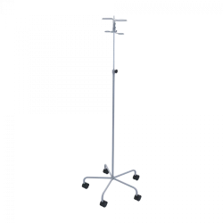 ????-05 Tripod for prolonged infusion on five legs telescopic, with wheels