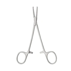 TZ-01-285-16 1x2-tooth toothed hemostatic clamp, straight, 160 mm