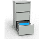 Metal file cabinet