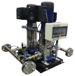 Pressure boosting units with frequency control of each pump SPL® WRP-A basic.