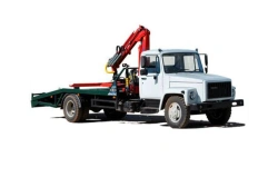 Tow truck type 47120, modification 47120G on the basis of GAZ 33086 chassis.