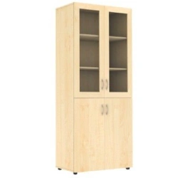 Wide cupboard with glass. Cupboard wide with glass.