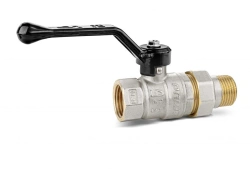 Brass ball valve LD Pride 47.15.V-GSh.R