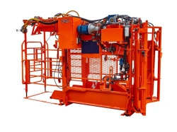 Machine for fixation and treatment of cattle hooves "Max 5"
