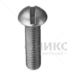 Screws with semi-circular head self-tapping OST 1 31566-80