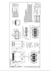 Dry-type, power, moulded-insulated transformer of 1000 kVA capacity, voltage up to 10 kV, type TS(Z).