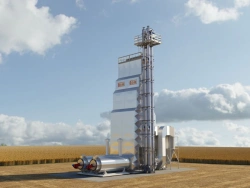 Modular shaft grain dryer type "C" C-50 "Standard" (indirect heating, combined)