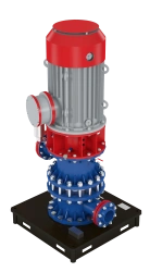 Vertical centrifugal electric pump units type CNS