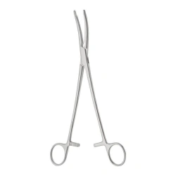 TZ-01-268-21,9 Rigid clamp for vaginal operations No.1, curved, 219 mm